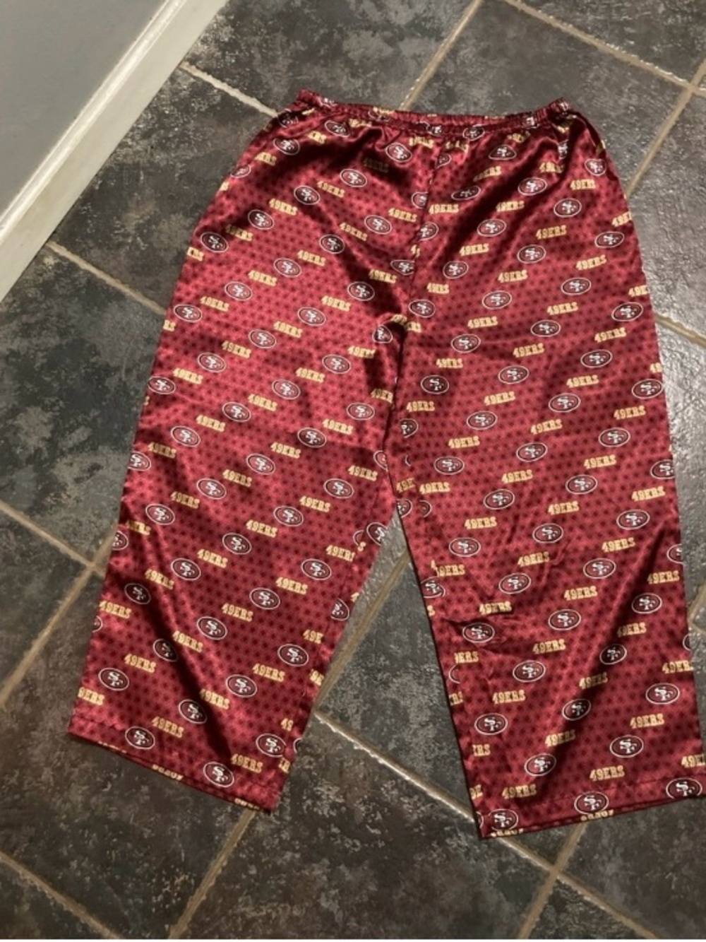 NFL 49ers Classic Vintage Women's
Pajama Pants Size L